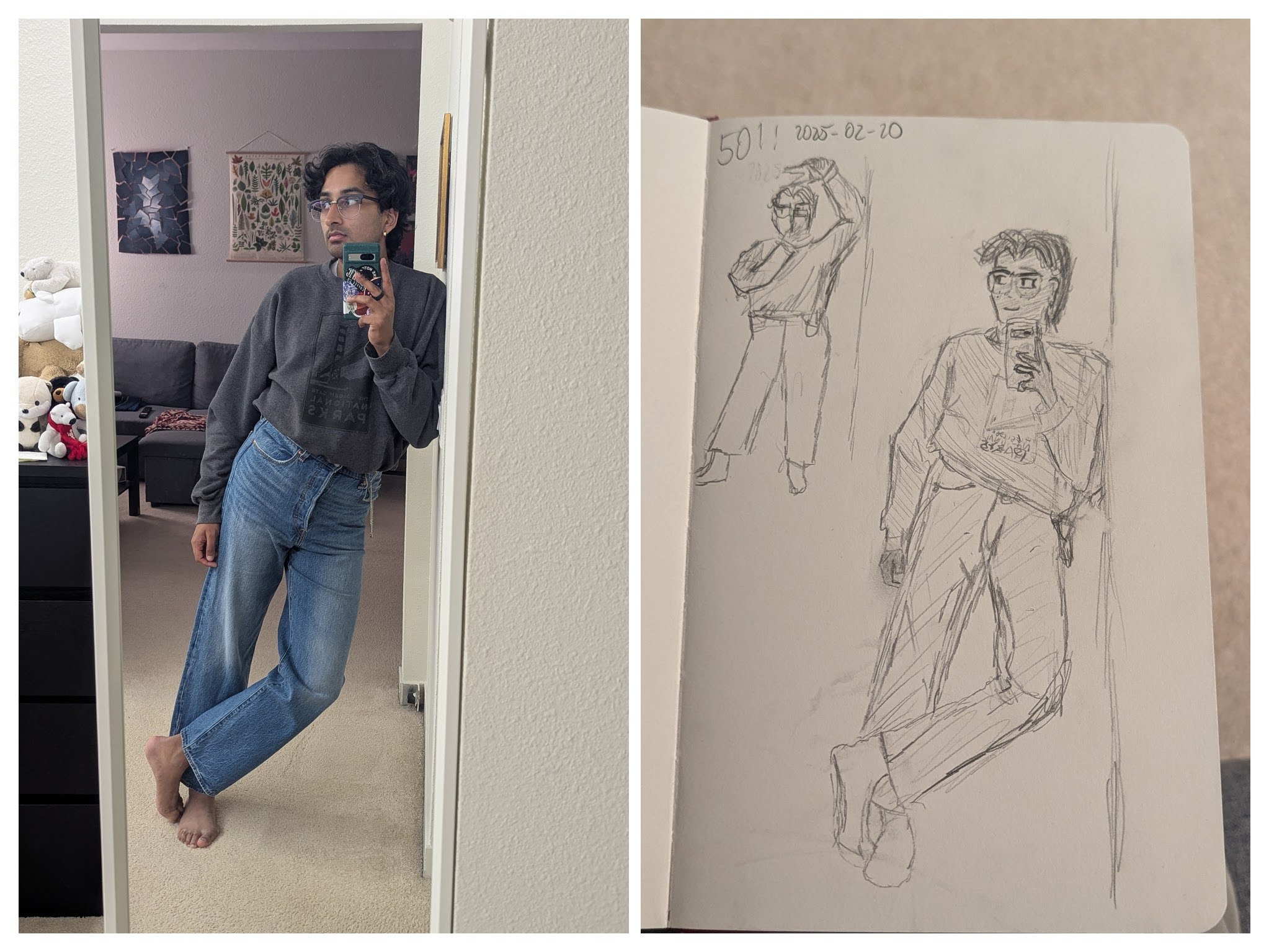 day 50: a self portrait