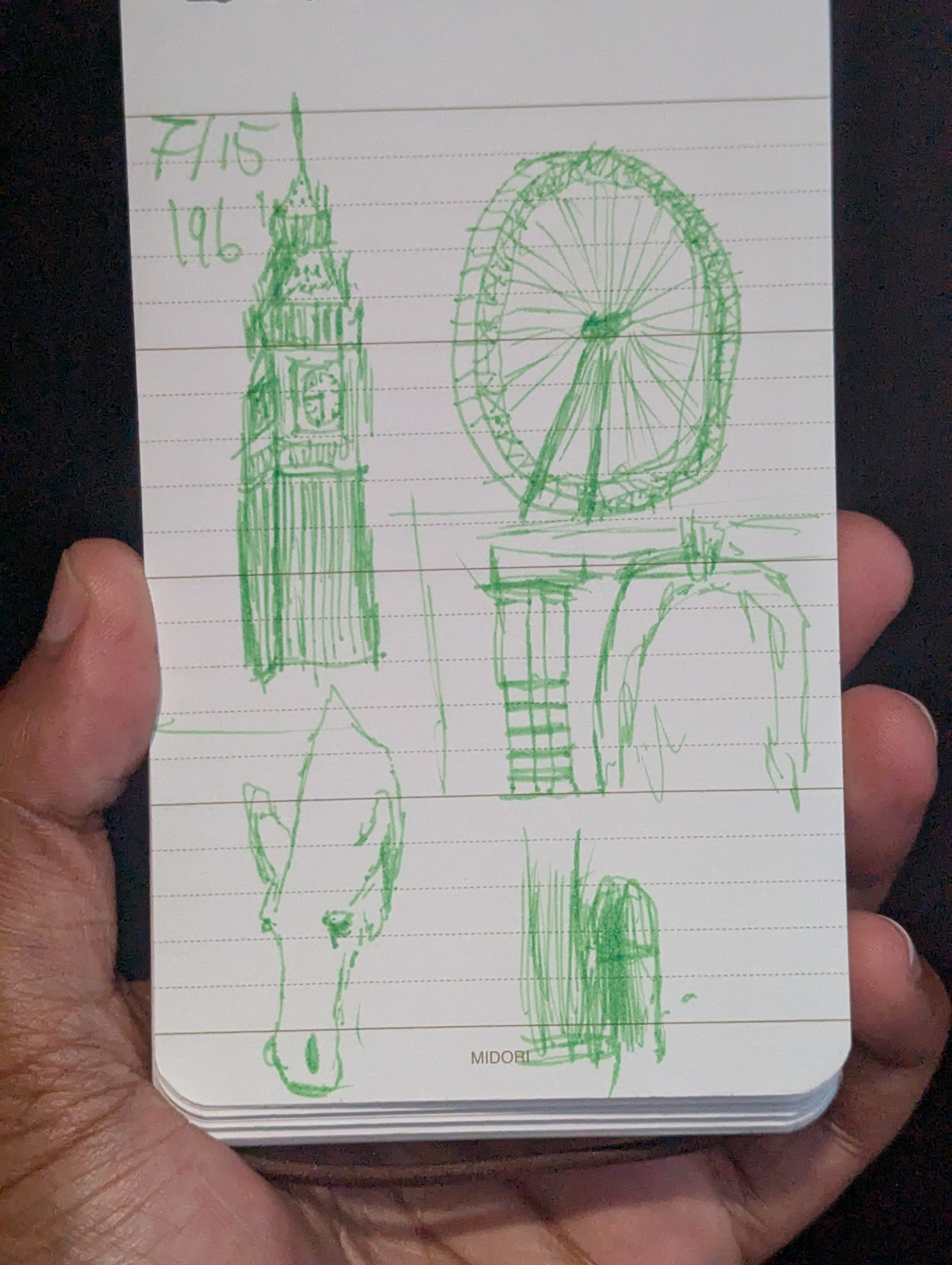 day 196: doodles in london