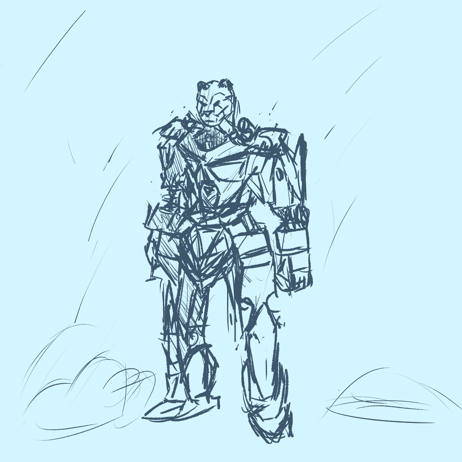 day 297: mechatober 24: freeze