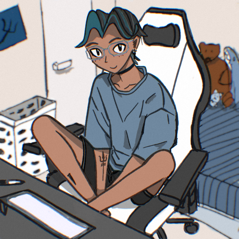 Drawing of Eashwar Mohan